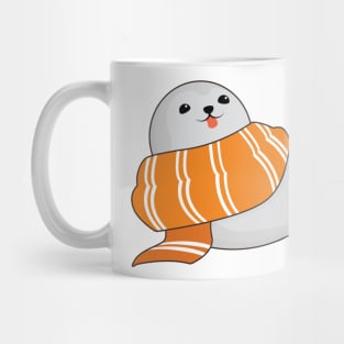 Seal with Scarf Mug